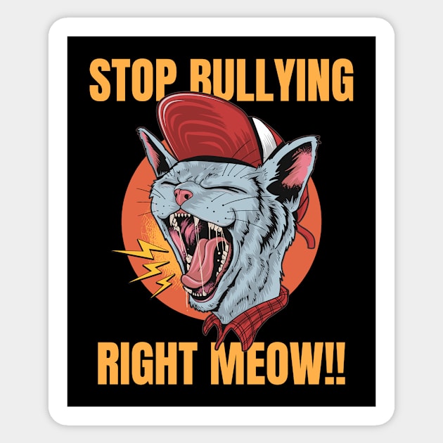 Stop Bullying Sticker by sqwear